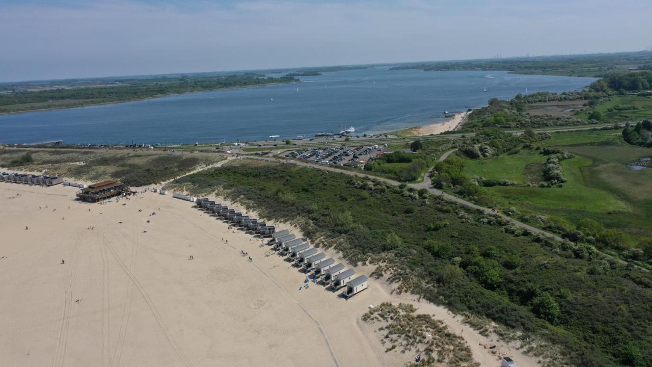 Strandbungalows Vrouwenpolder Exterior photo